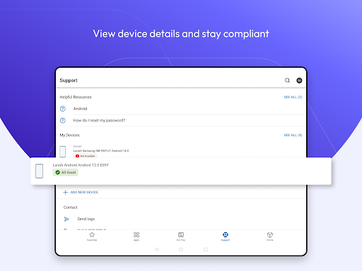 Intelligent Hub APK screenshot