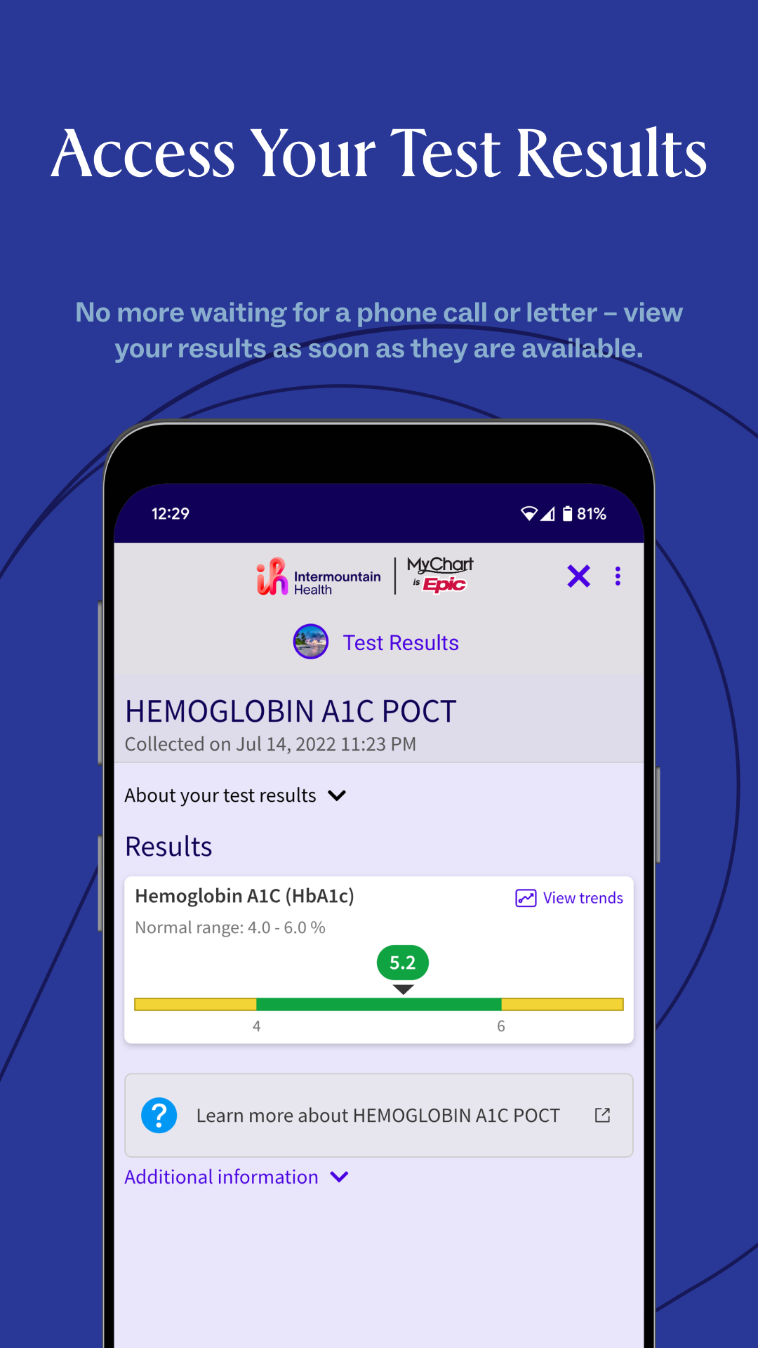 Intermountain Health MyChart APK screenshot