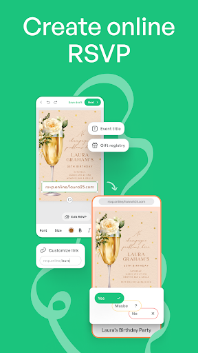 Invitation Maker: Cards & RSVP 5