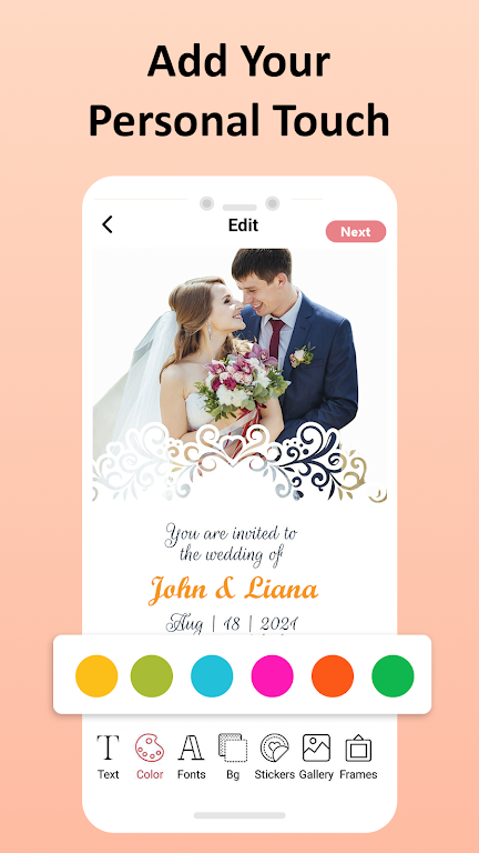 Invitation Maker - Card Design APK screenshot