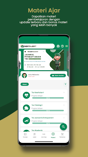 JadiPrajurit APK screenshot