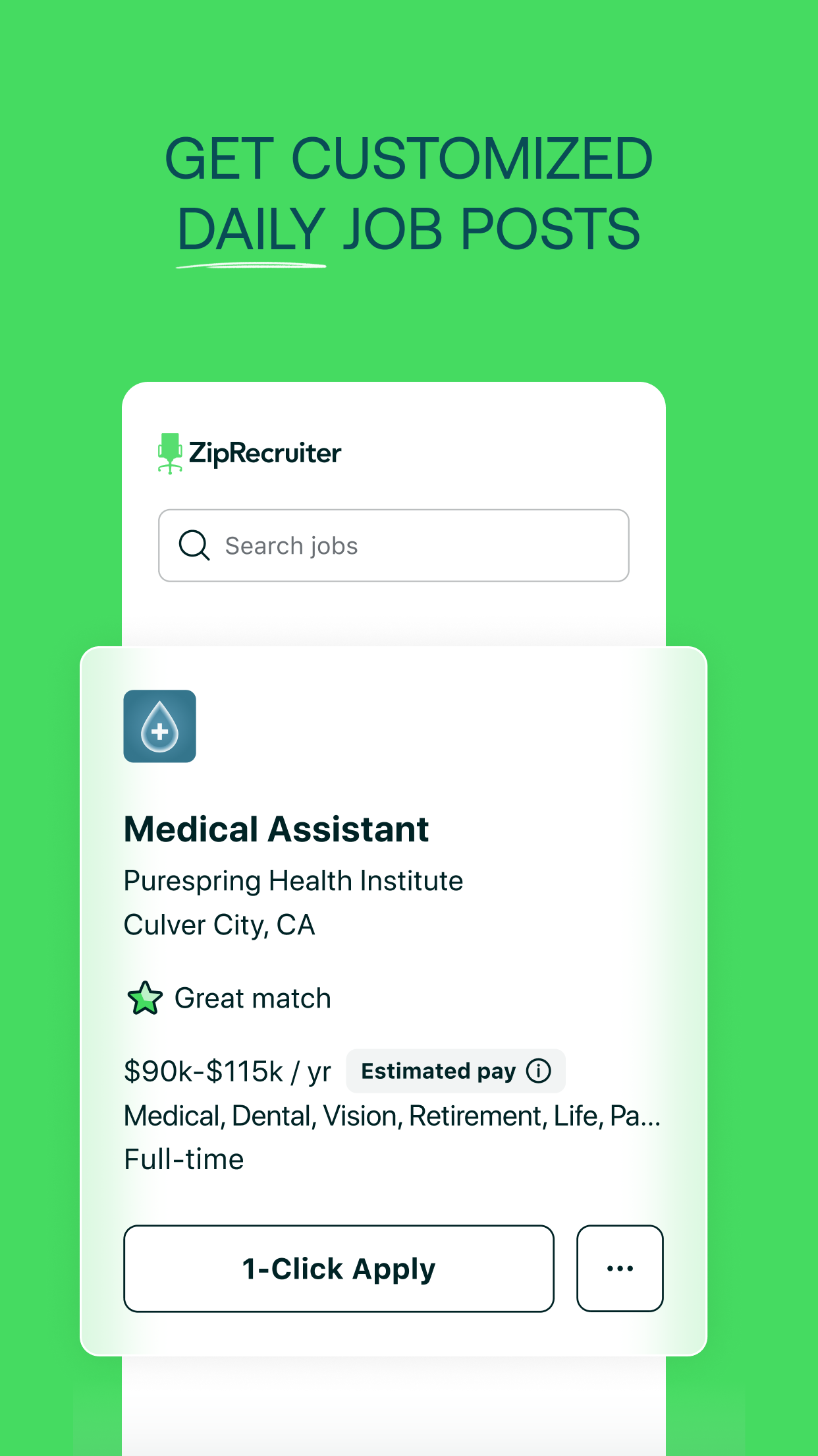 Job Search by ZipRecruiter APK screenshot