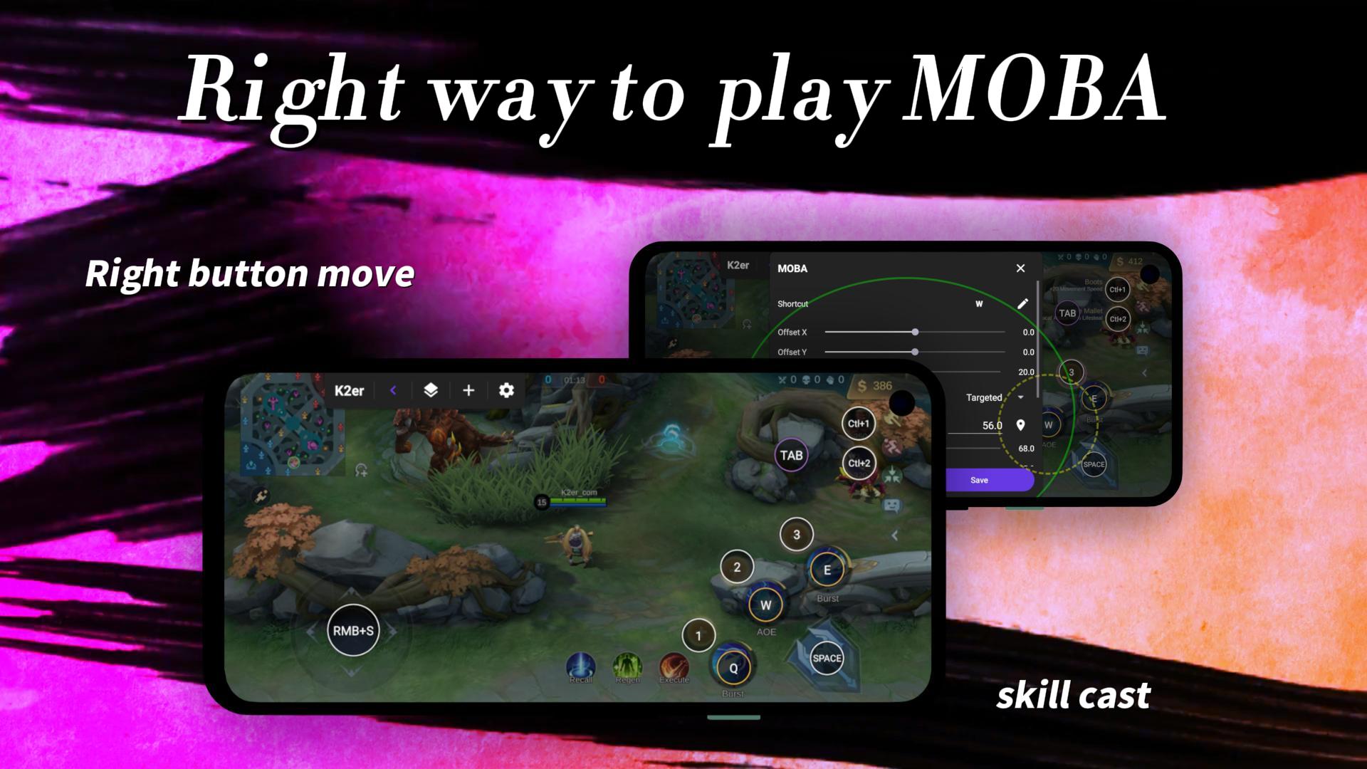 K2er - Gamepad Keyboard Mapper APK screenshot