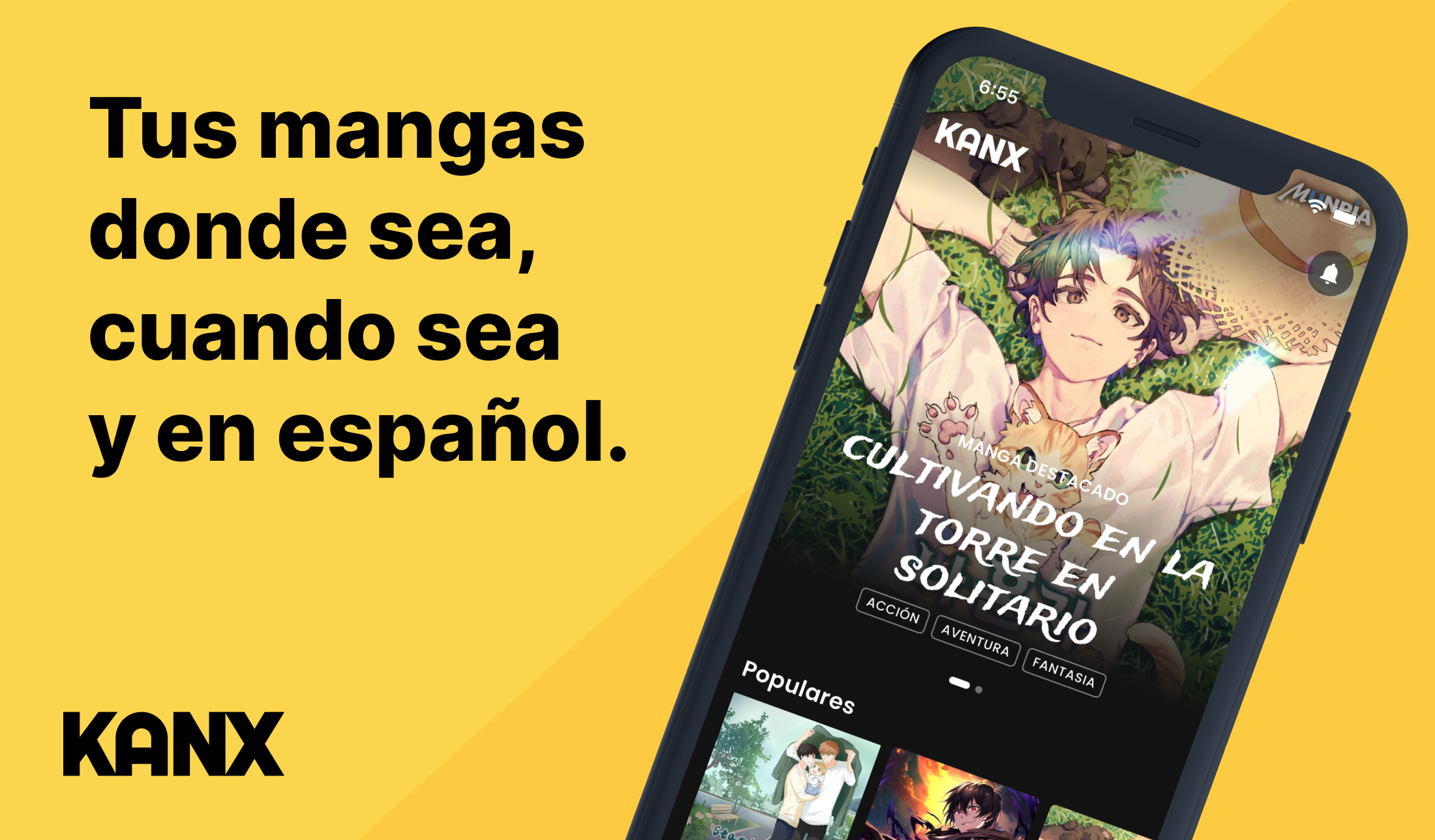 KanX - Mangas en Español APK screenshot