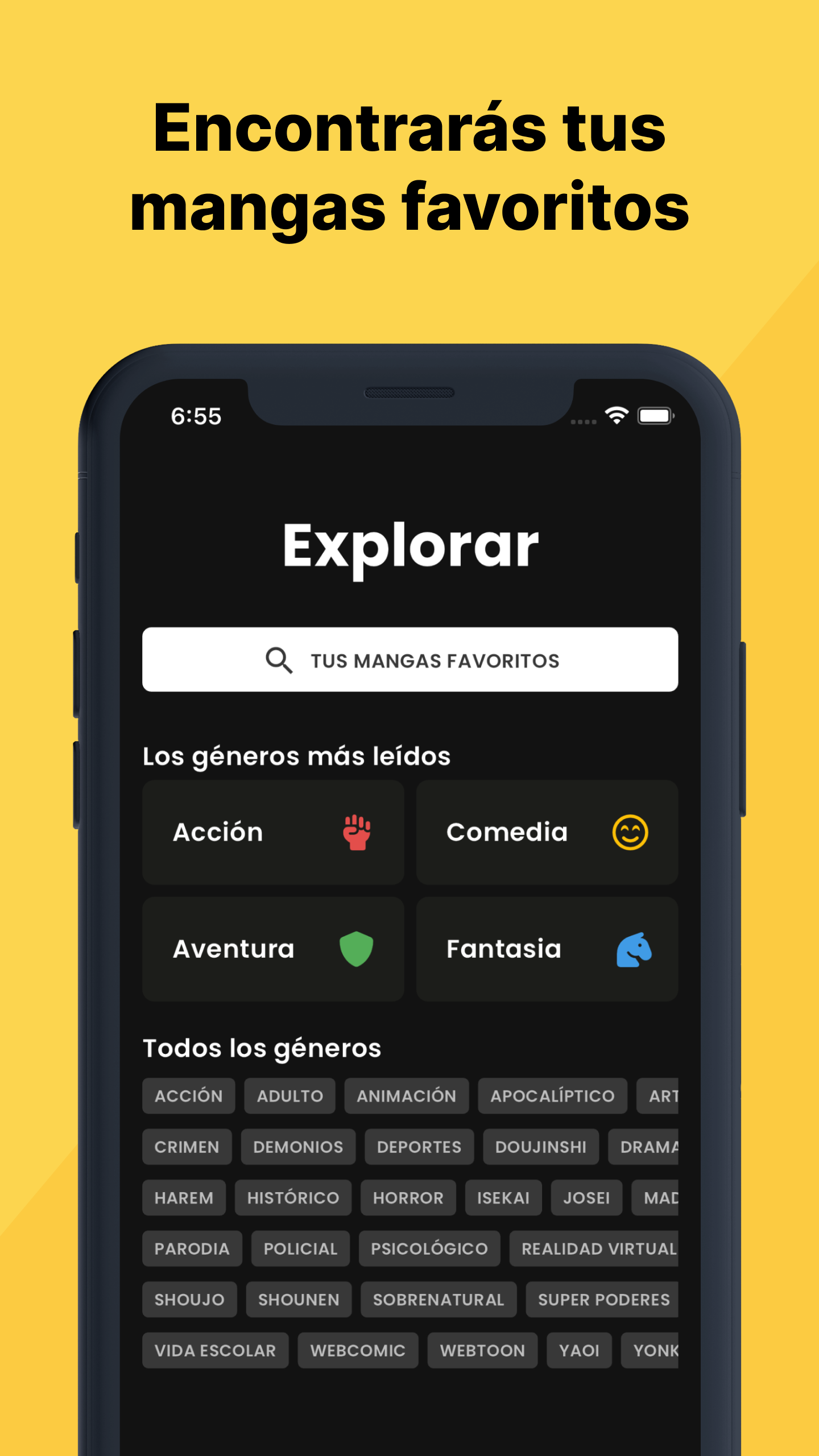KanX - Mangas en Español APK screenshot
