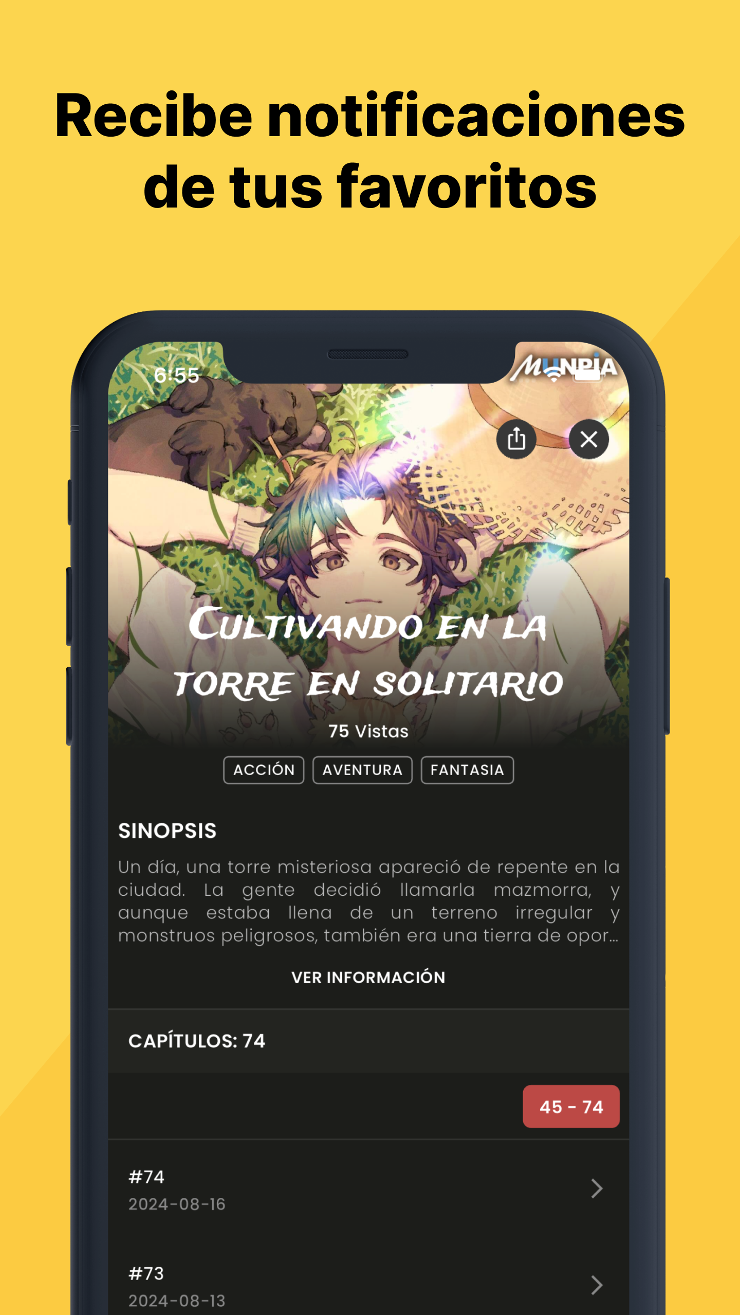KanX - Mangas en Español APK screenshot