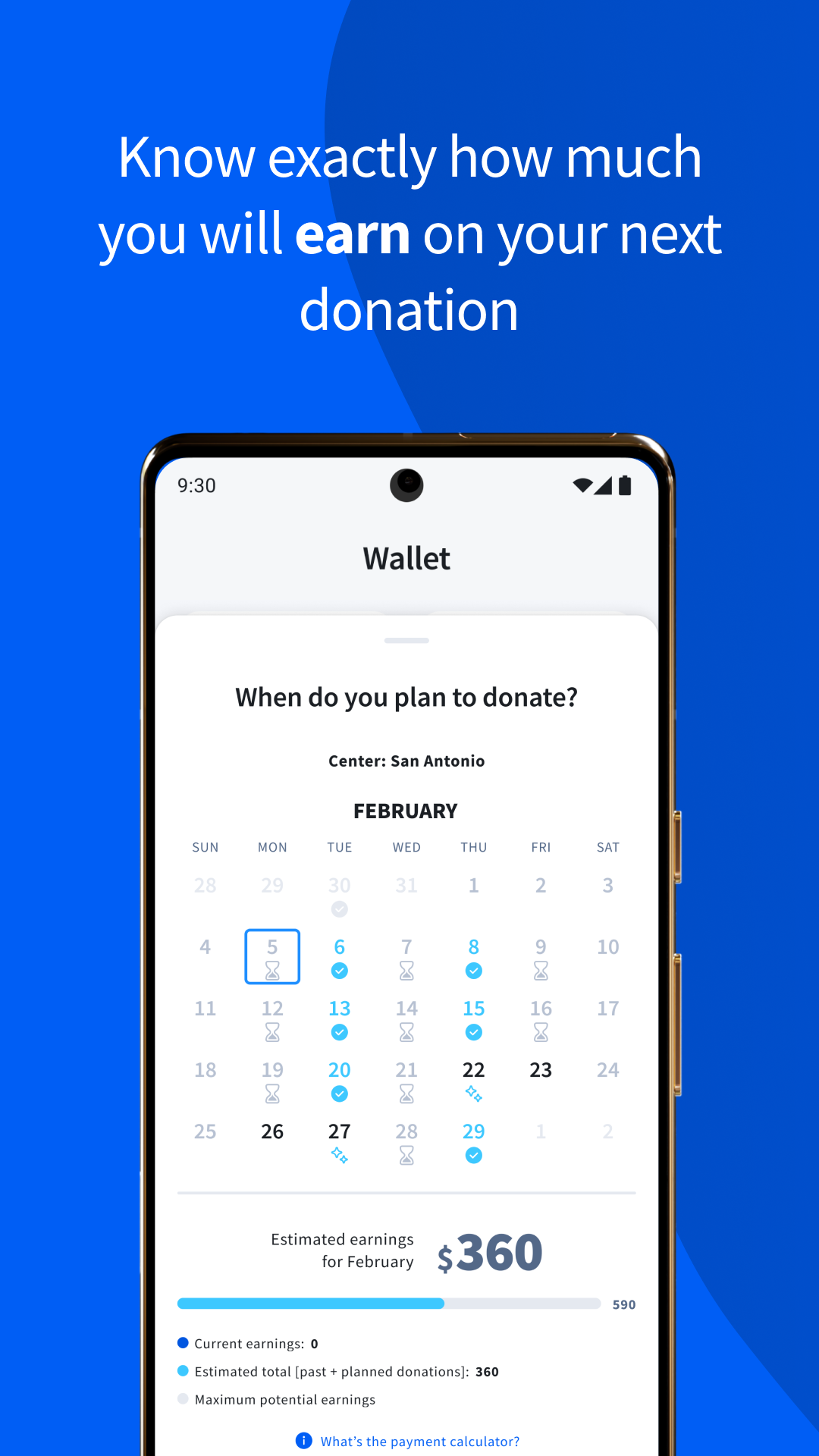 Kedplasma Donor App APK screenshot