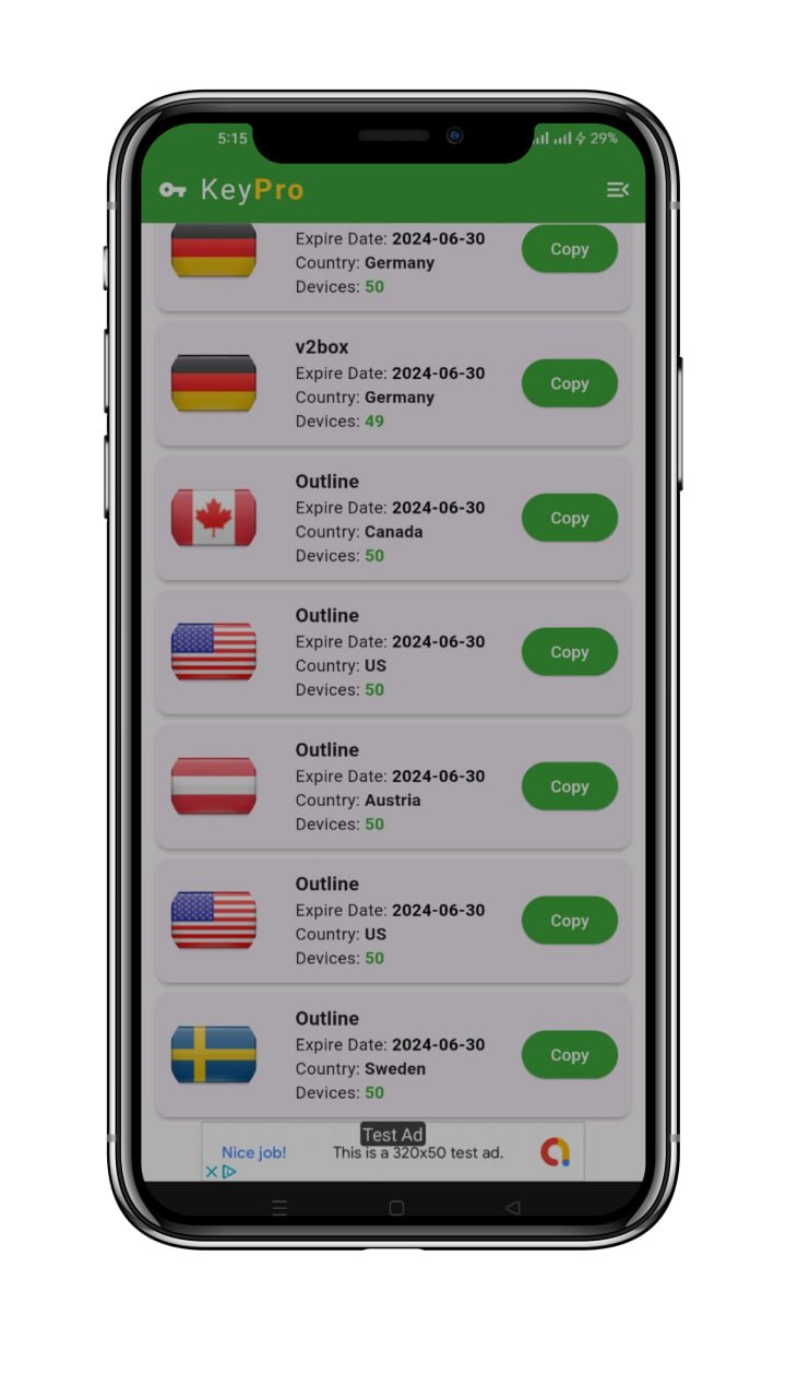 keypro APK screenshot
