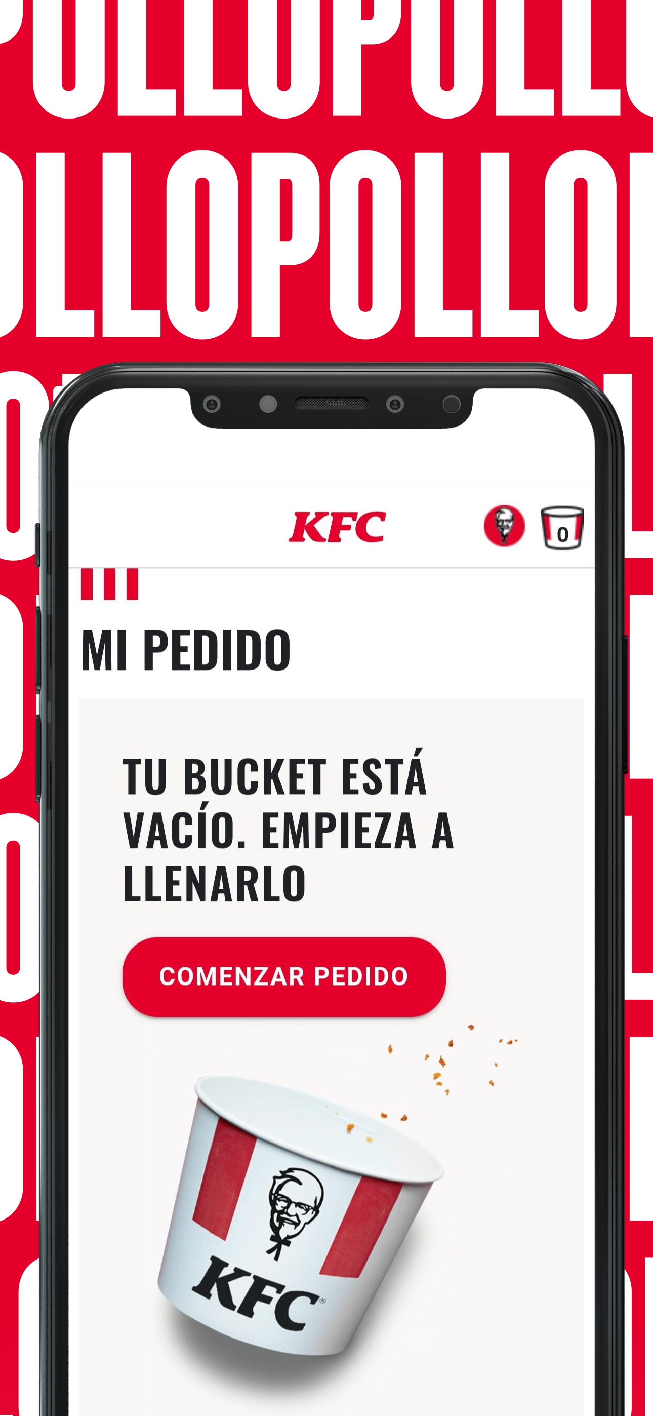 KFC España screenshot