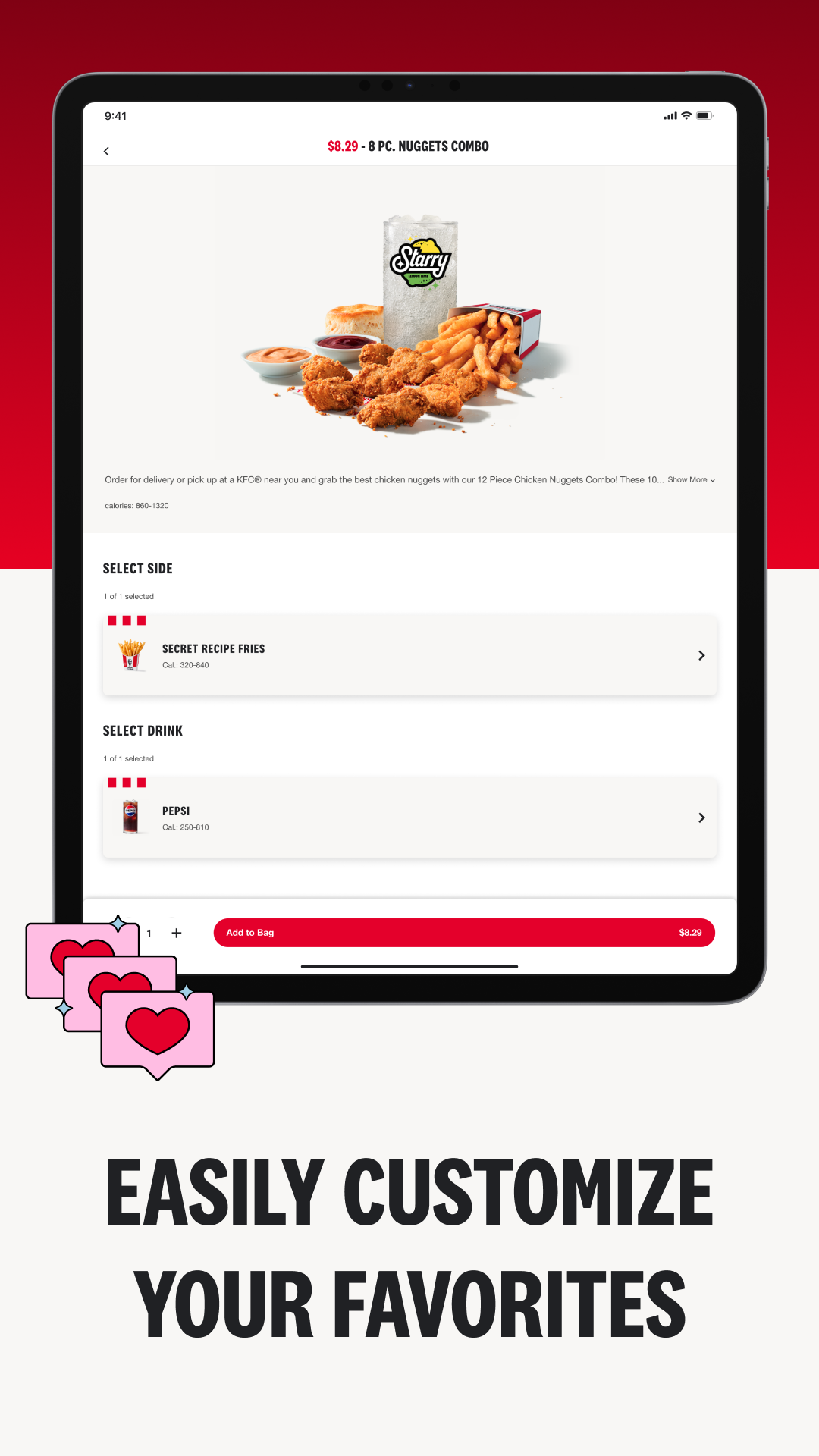 KFC US - Ordering App APK screenshot