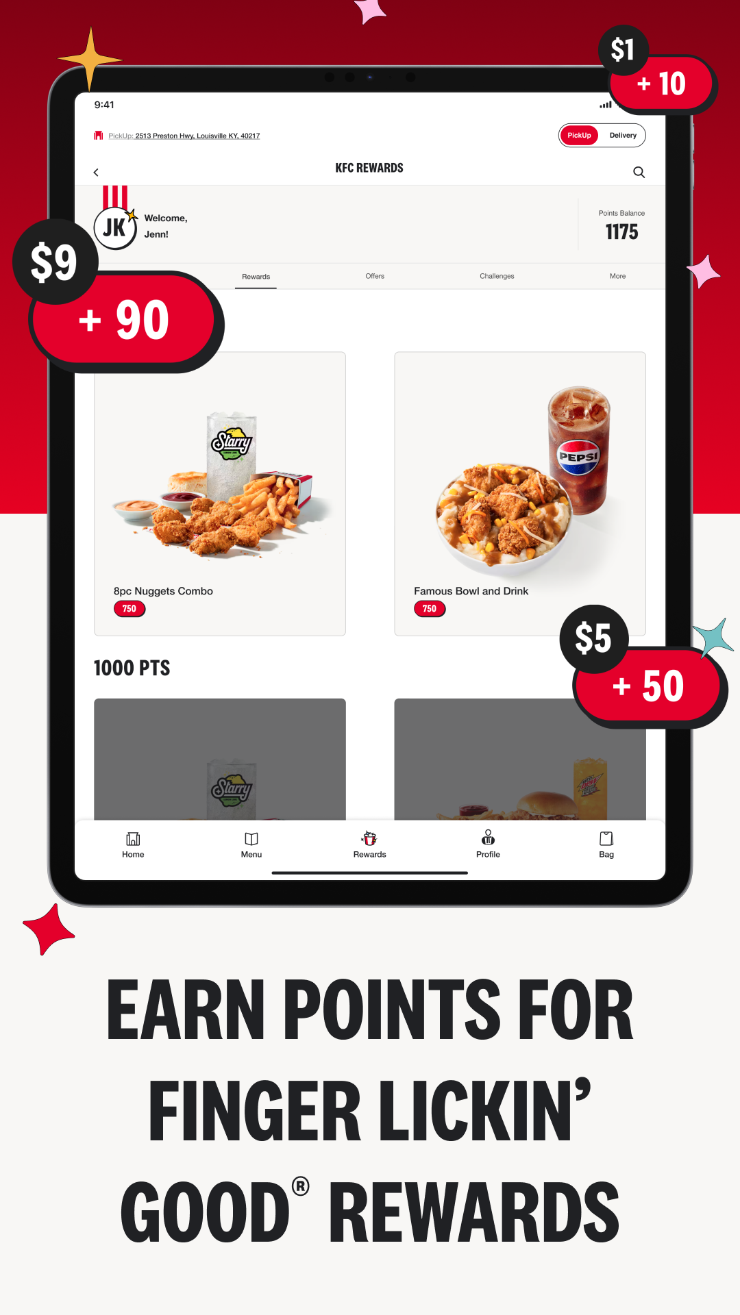 KFC US - Ordering App APK screenshot