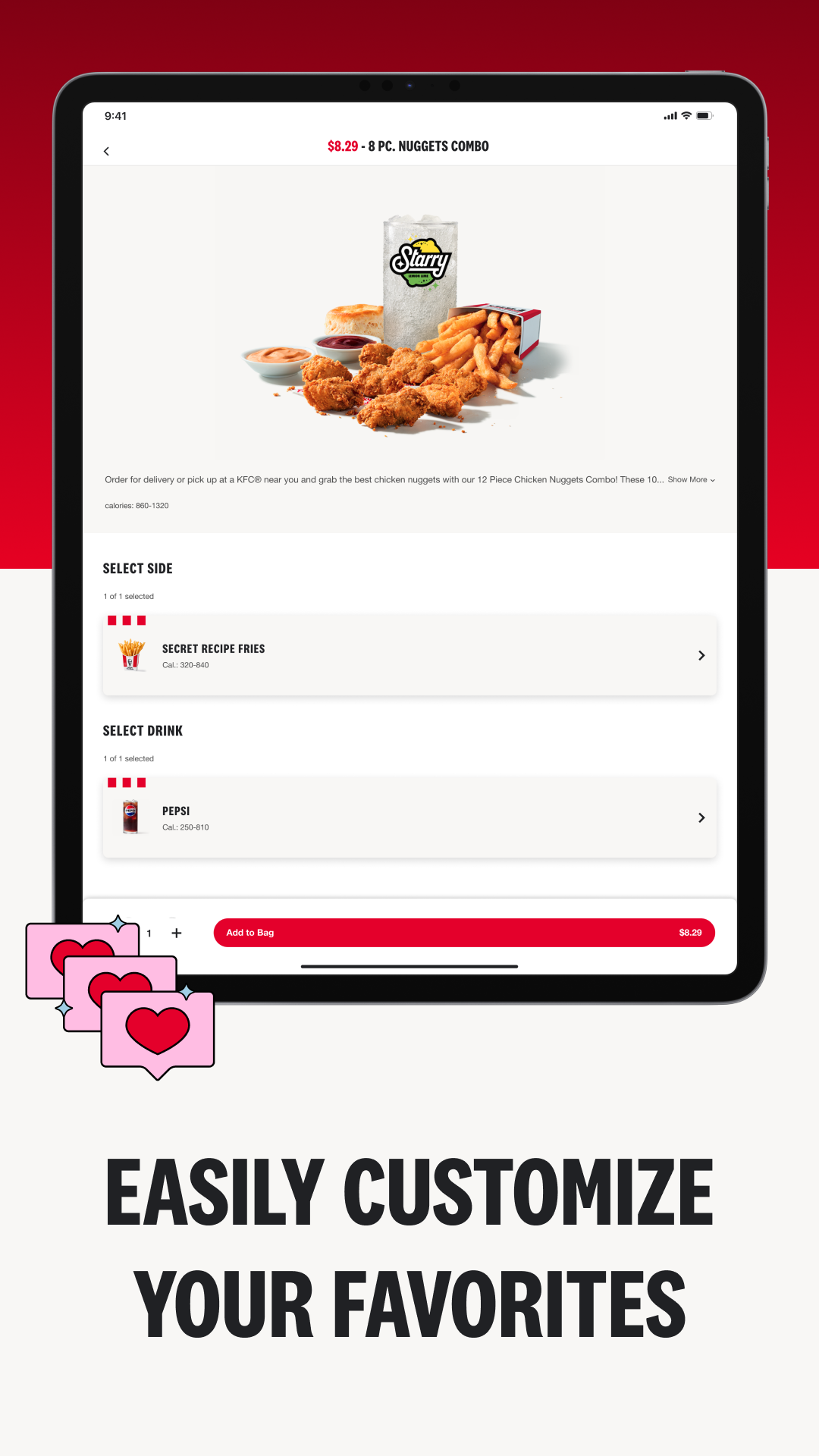 KFC US - Ordering App APK screenshot