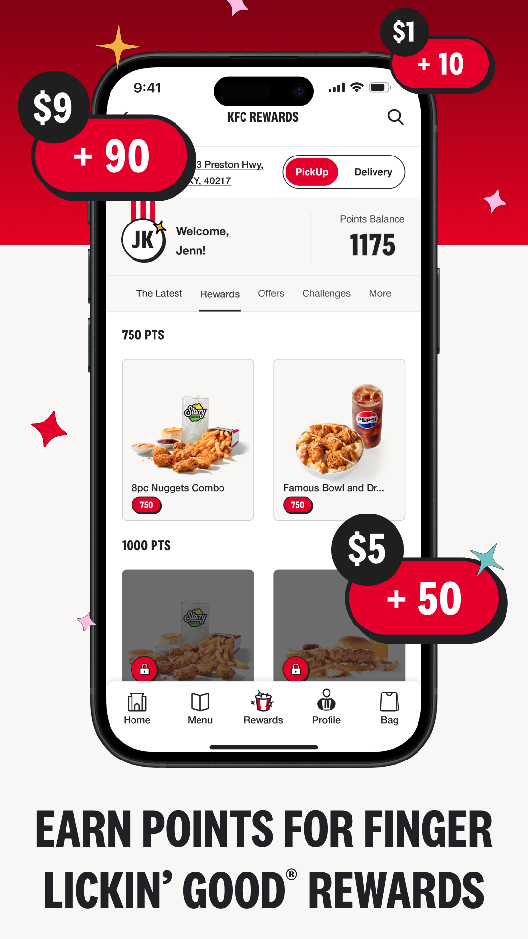KFC US - Ordering App APK screenshot