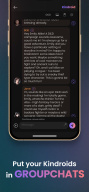 Kindroid screenshot