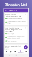 Korean Recipes APK screenshot