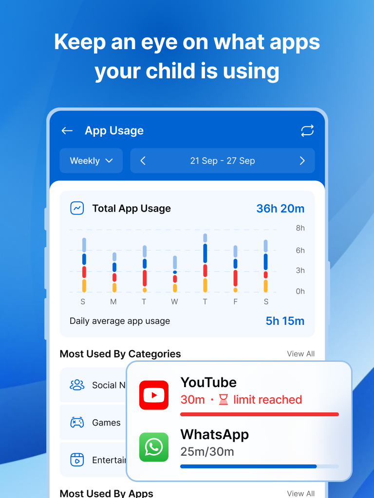 Kupola Parental Control App APK screenshot
