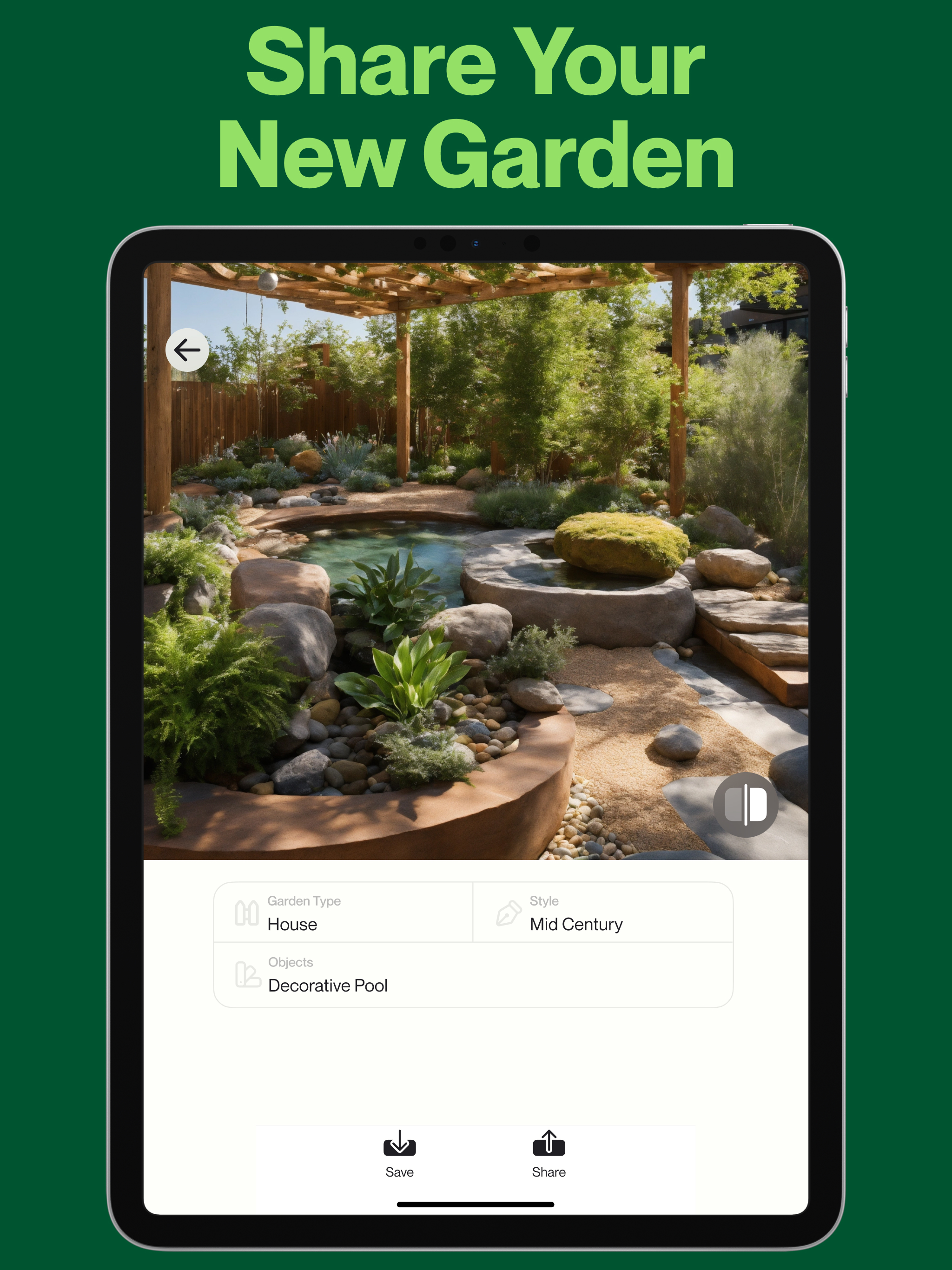 Landscape Design - AI Garden APK screenshot