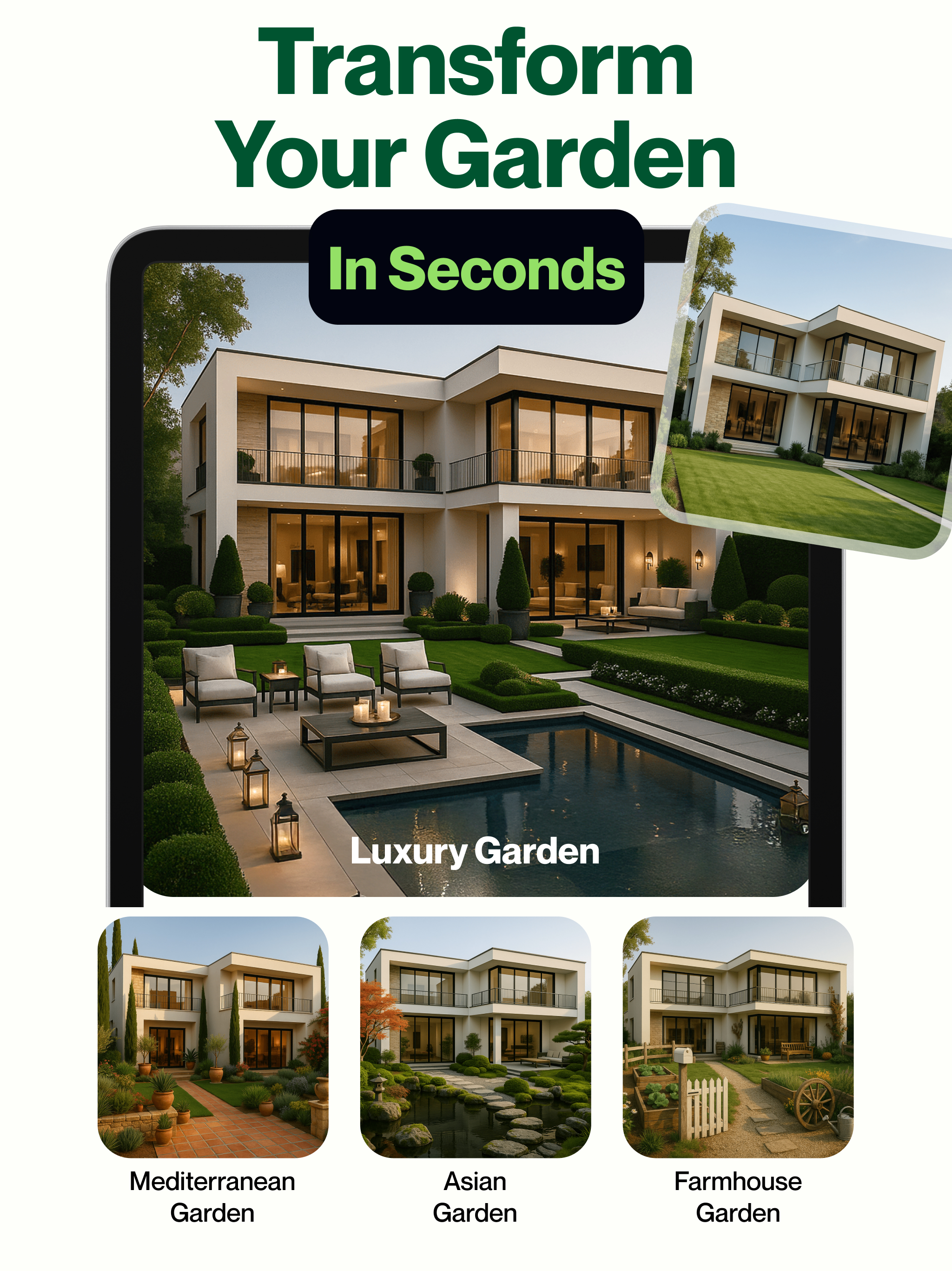 Landscape Design - AI Garden APK screenshot
