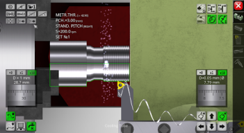 Lathe Simulator Lite APK screenshot