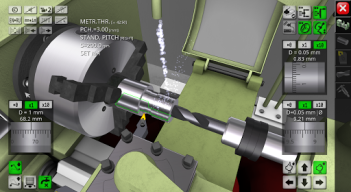 Lathe Simulator Lite APK screenshot