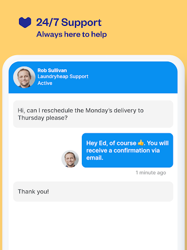 Laundryheap: On-Demand Laundry APK screenshot