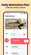 Lazy exercise at home APK screenshot