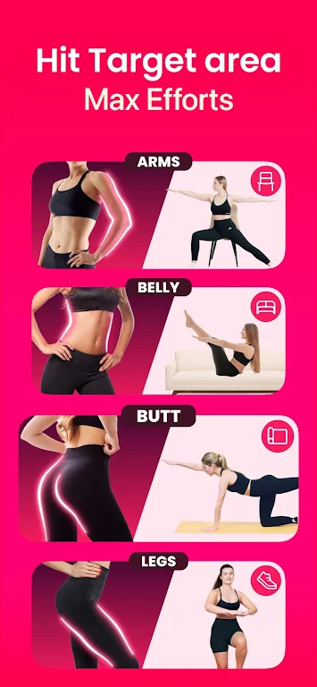 LazyFit: Chair Yoga & Pilates APK screenshot