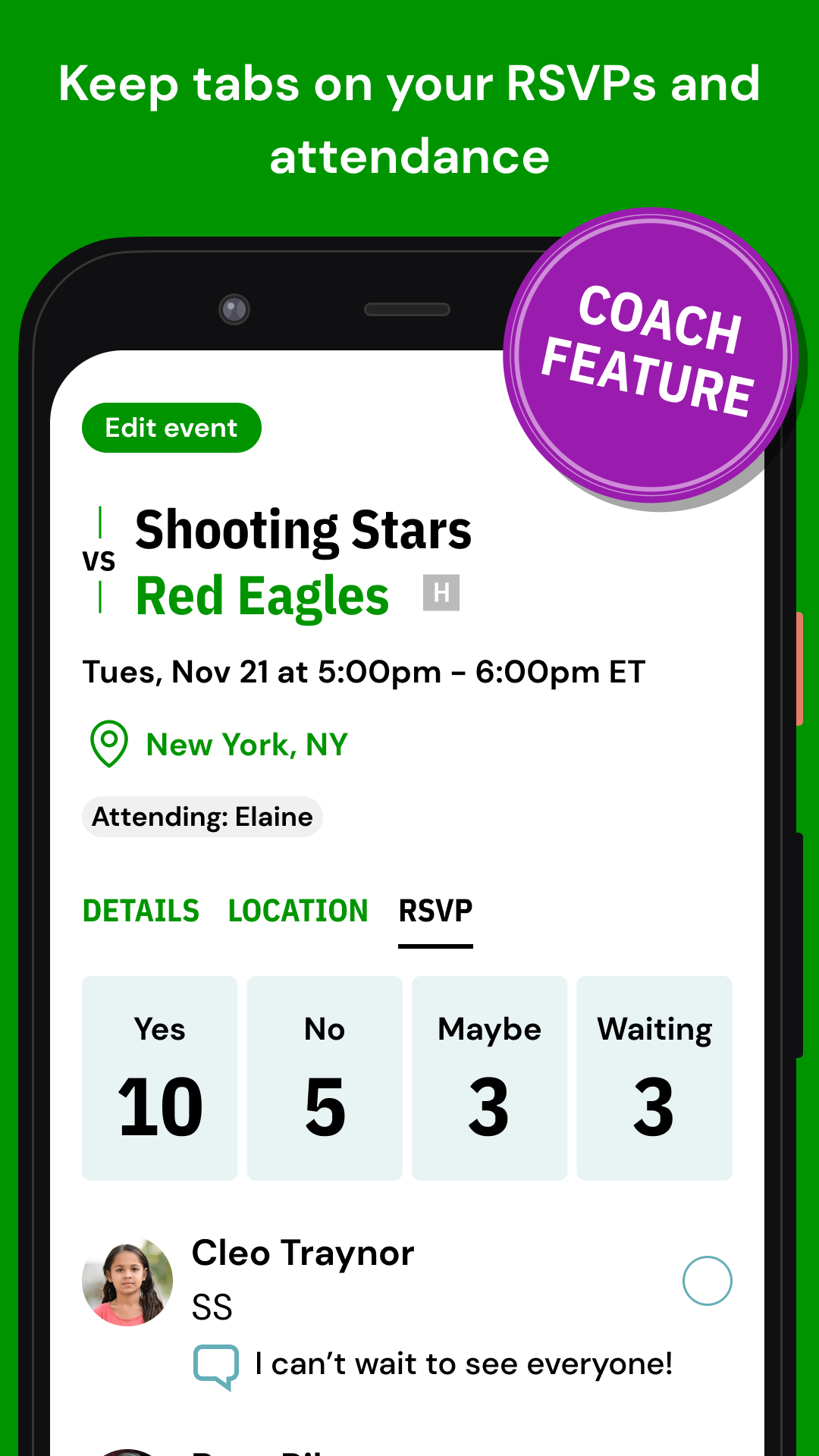 LeagueApps Play APK screenshot