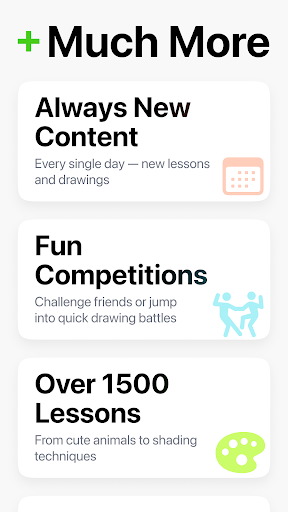 Learn how to draw - ArtWorkout APK screenshot