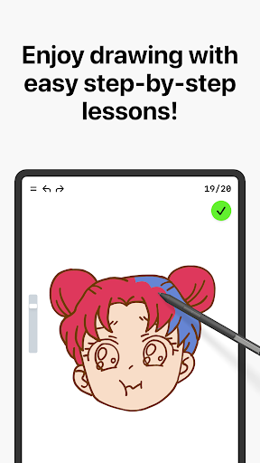 Learn how to draw - ArtWorkout APK screenshot