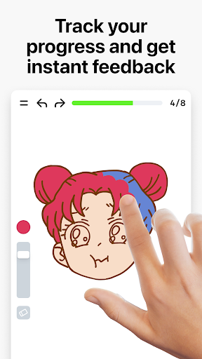 Learn how to draw - ArtWorkout APK screenshot