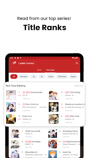 Lezhin Comics APK 2
