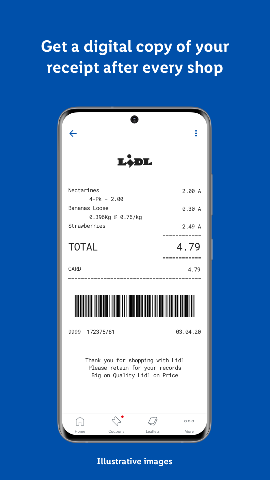 Lidl Plus screenshot