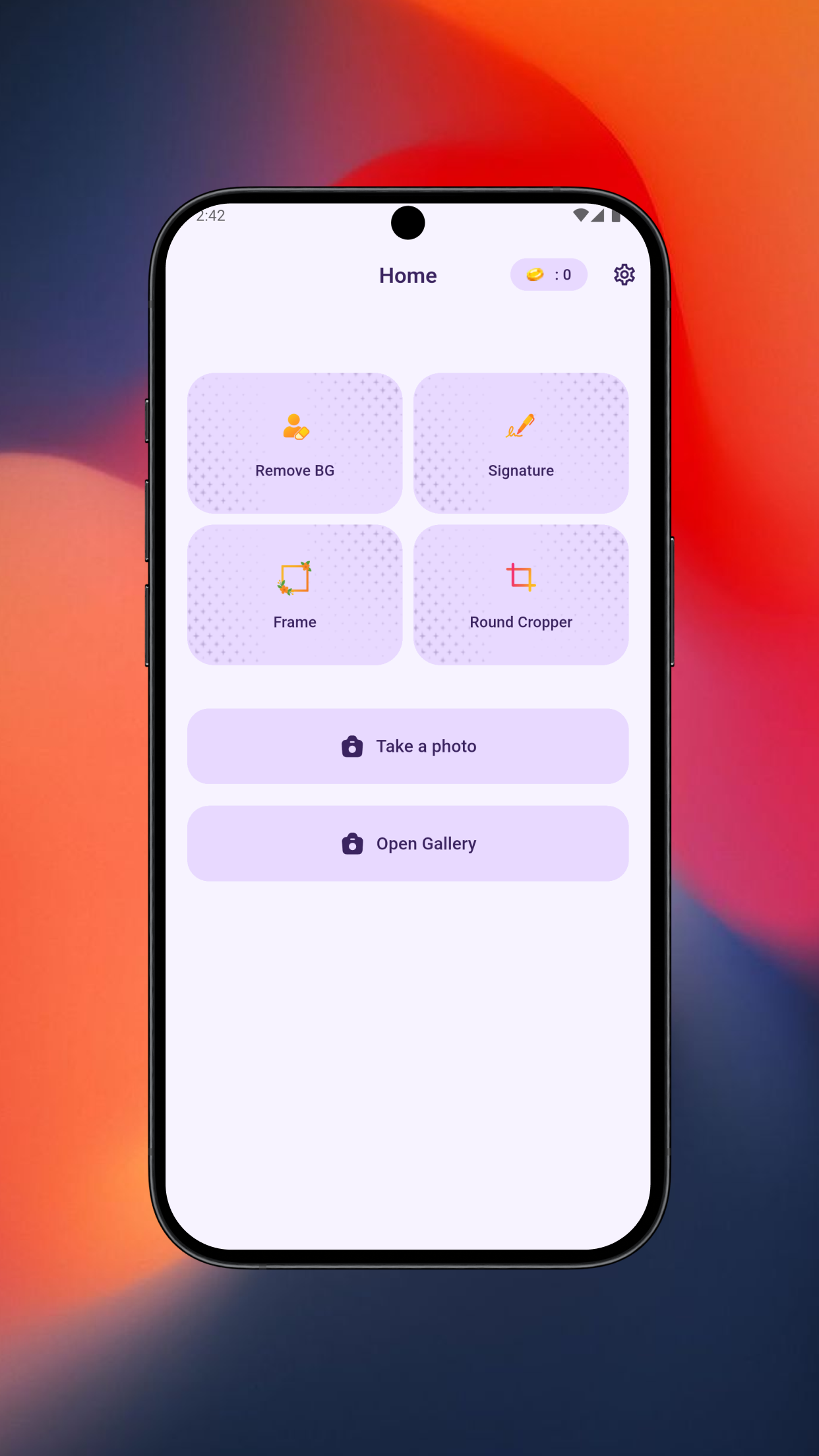 Light Crown Photo Editor APK screenshot