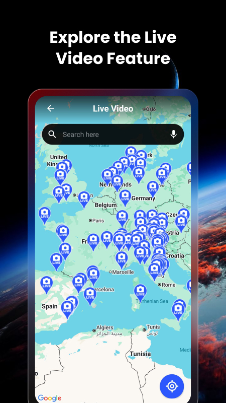 Live Earth 3D & Satellite Map APK screenshot
