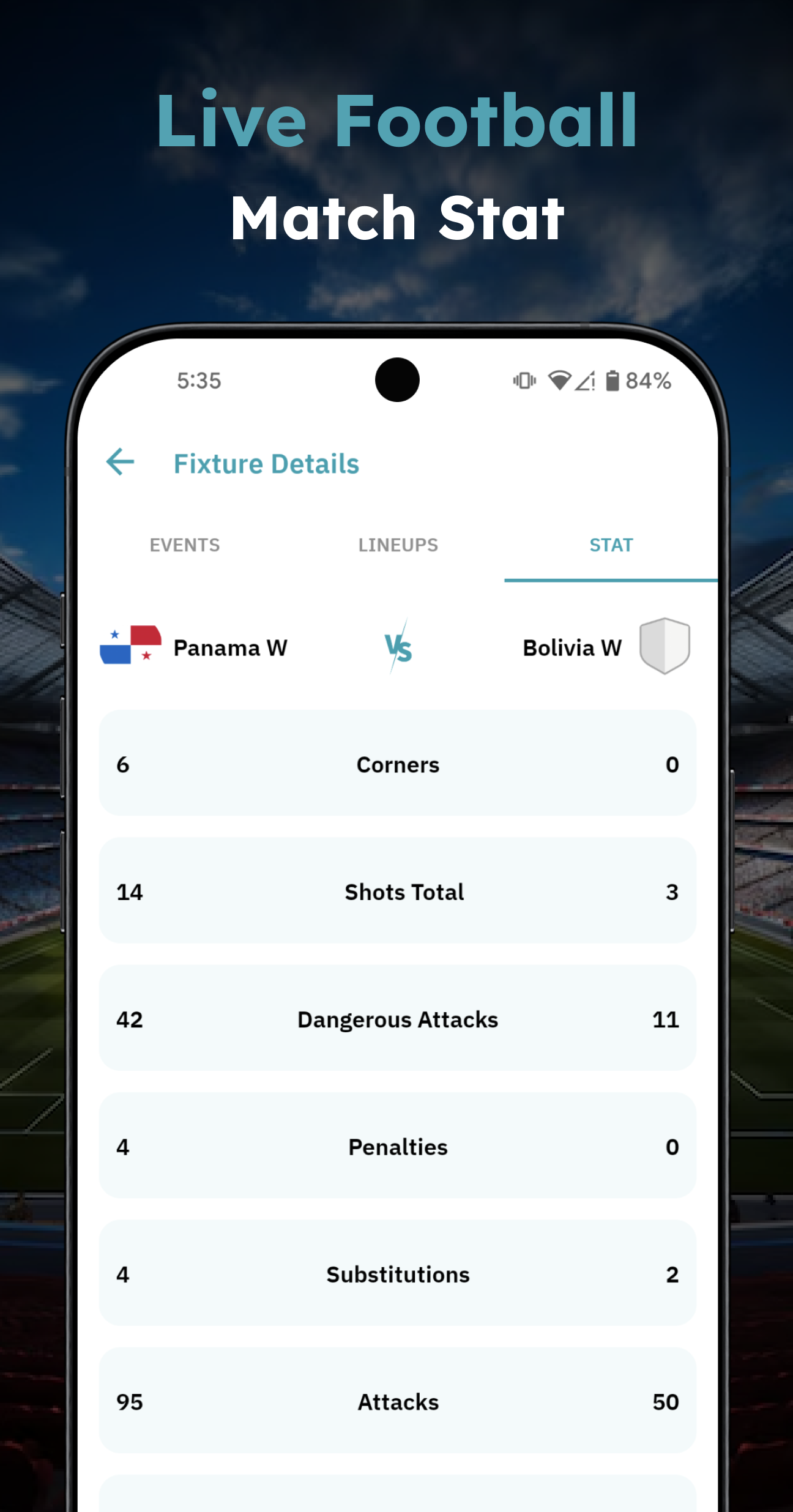 Live Football TV HD Streaming screenshot