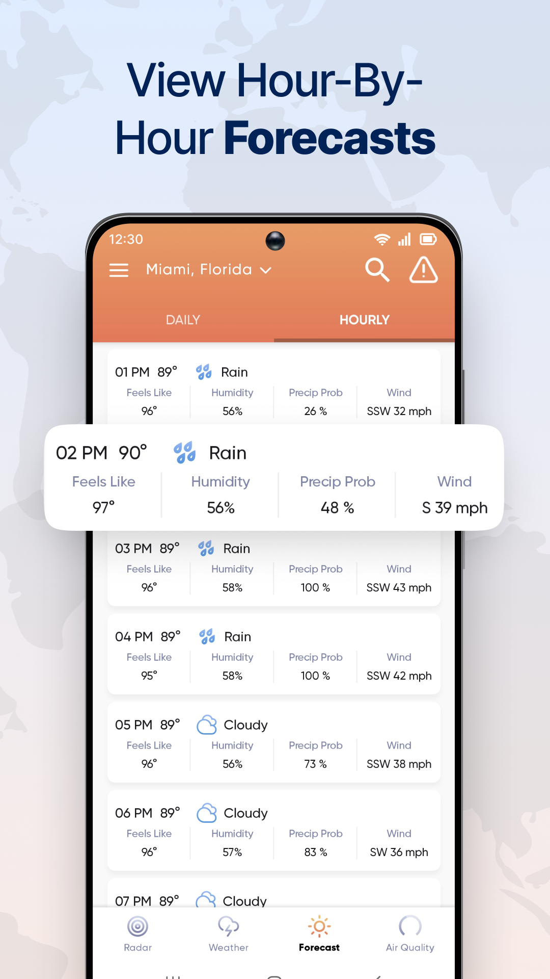 Live Weather Radar Launcher APK screenshot