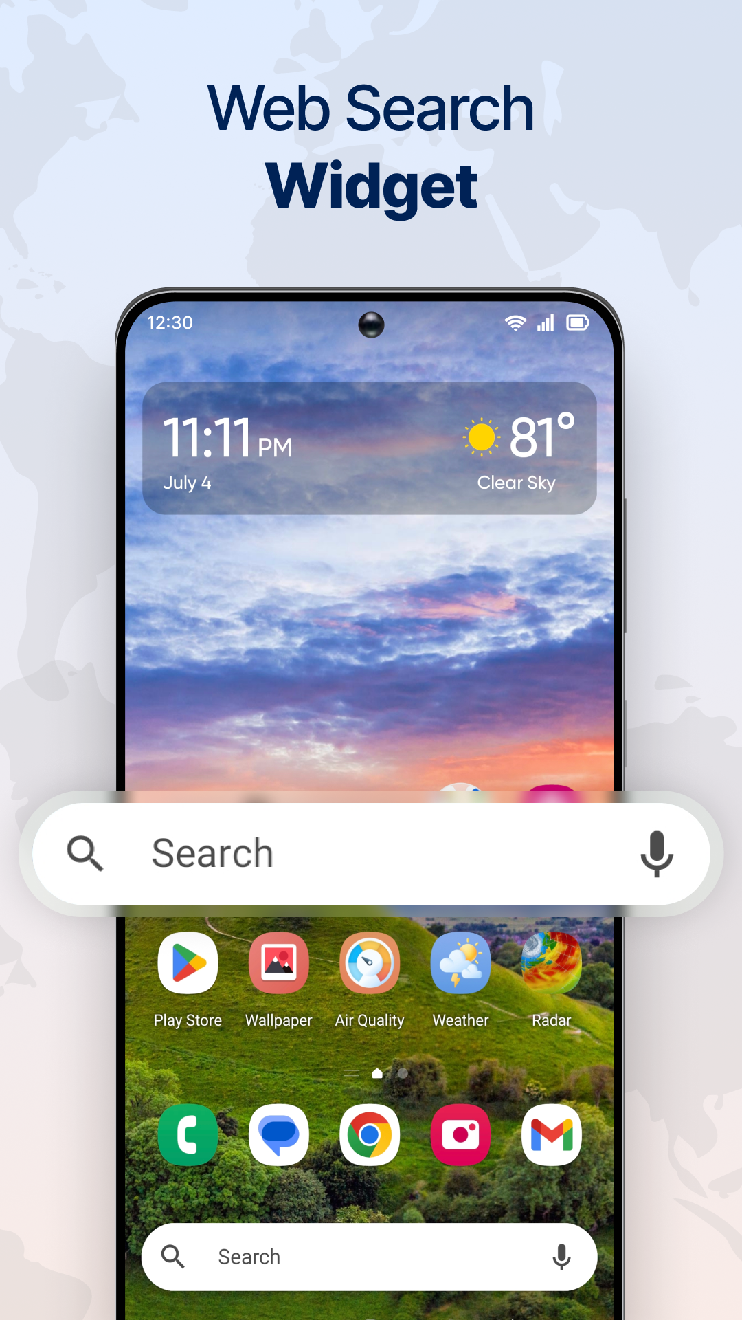 Live Weather Radar Launcher APK screenshot