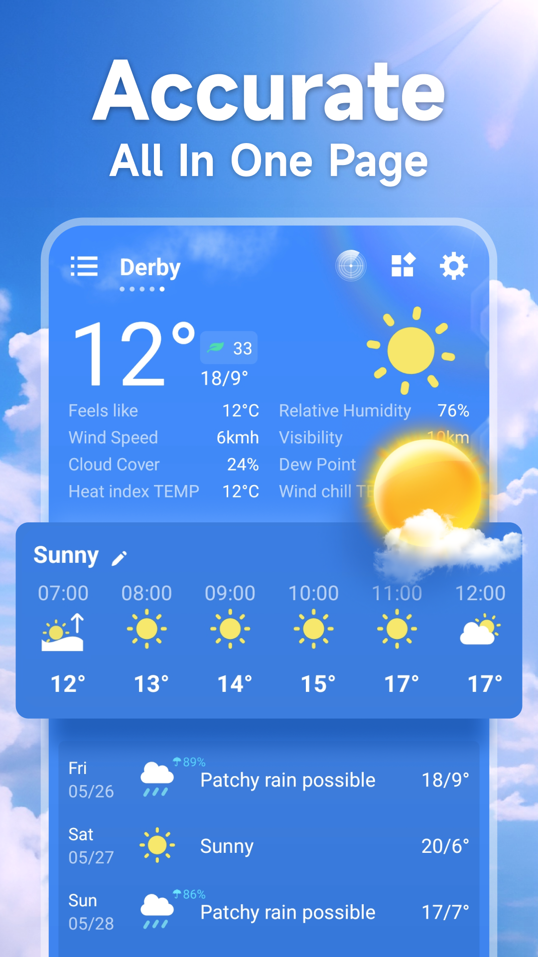 Local Weather Forecast APK screenshot