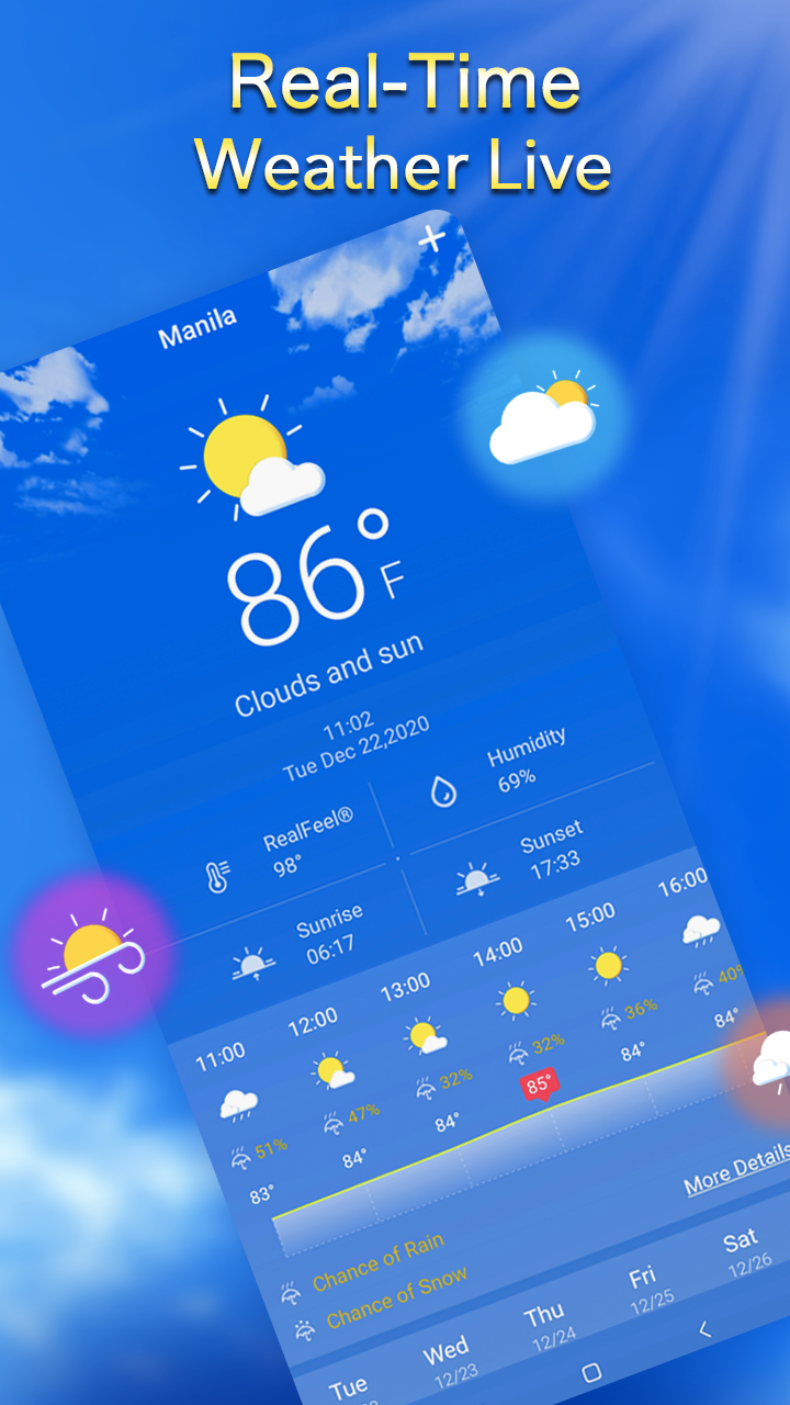 Local Weather：Weather Forecast APK screenshot