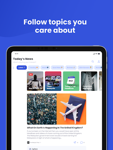 Lumi News: Fast & Easy to Use APK screenshot