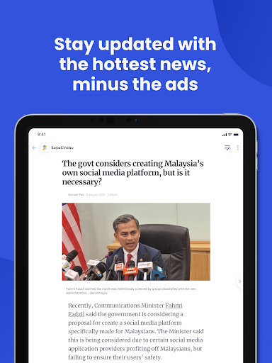 Lumi News: Fast & Easy to Use APK screenshot