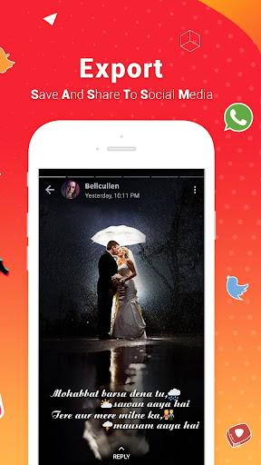 Lyrical.ly Status Video Maker APK screenshot