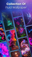 Magic Fluid live wallpaper 4D APK screenshot