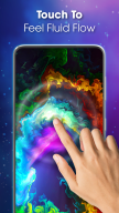 Magic Fluid live wallpaper 4D APK screenshot