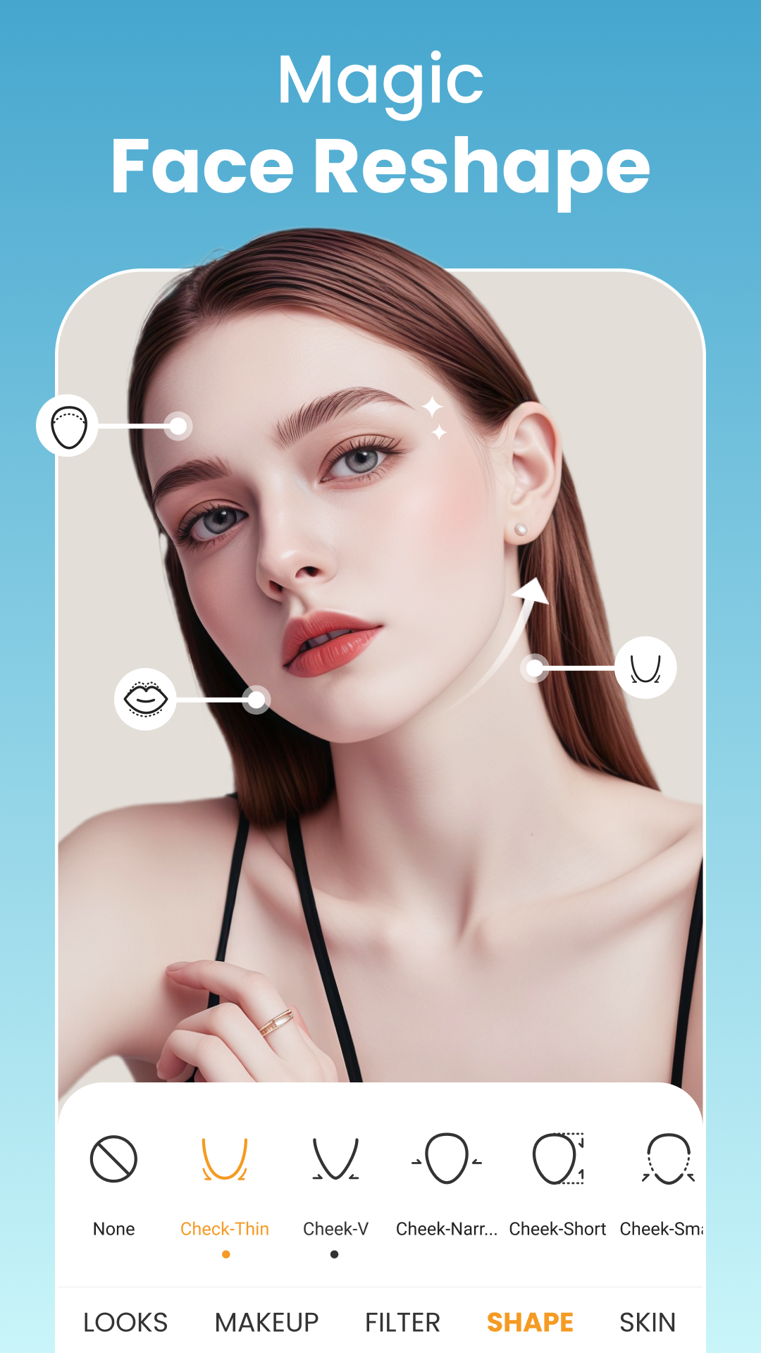 Камера для макияжа и селфи APK screenshot