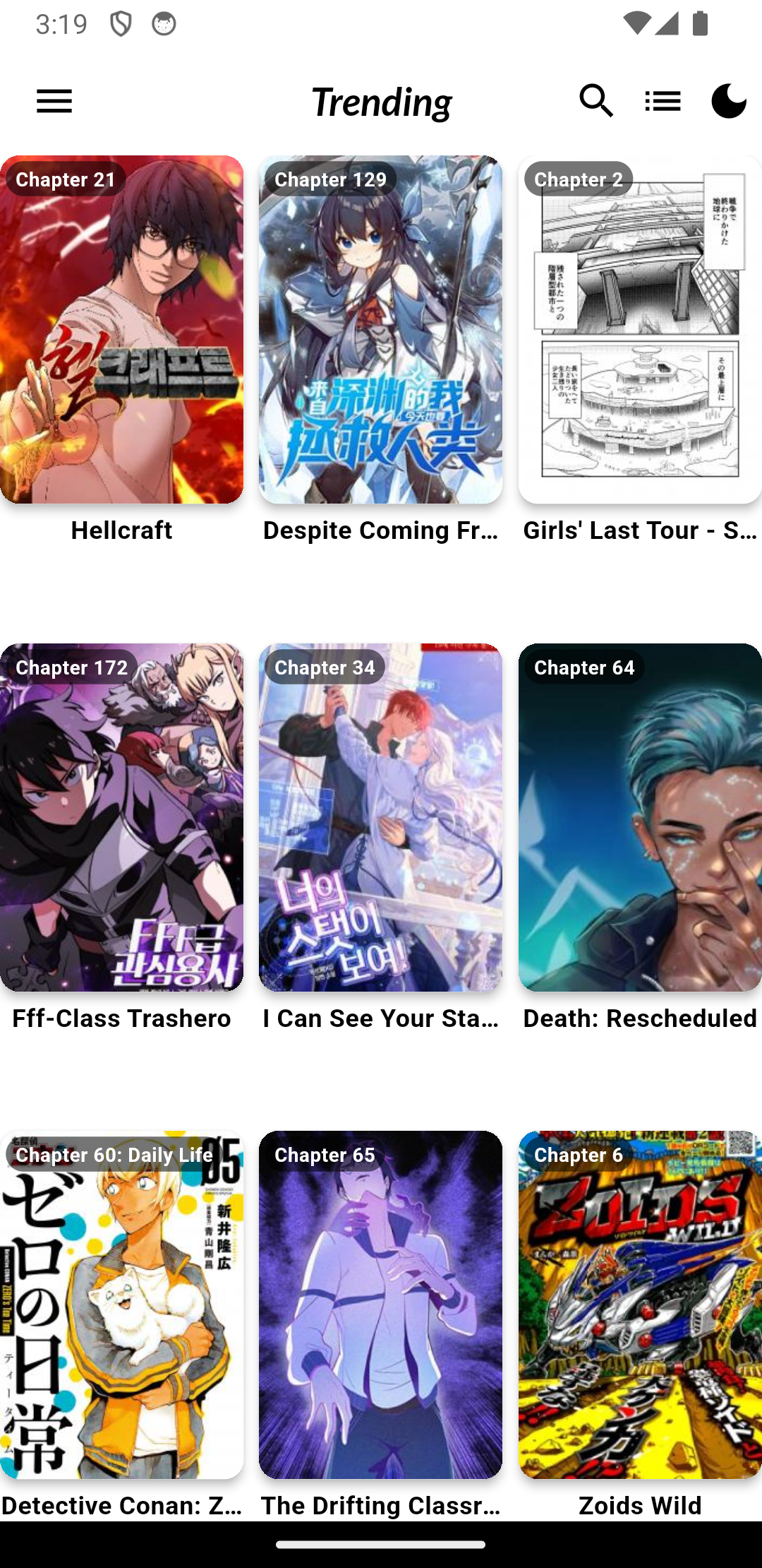 MangaGo - Ultimate Manga App APK screenshot