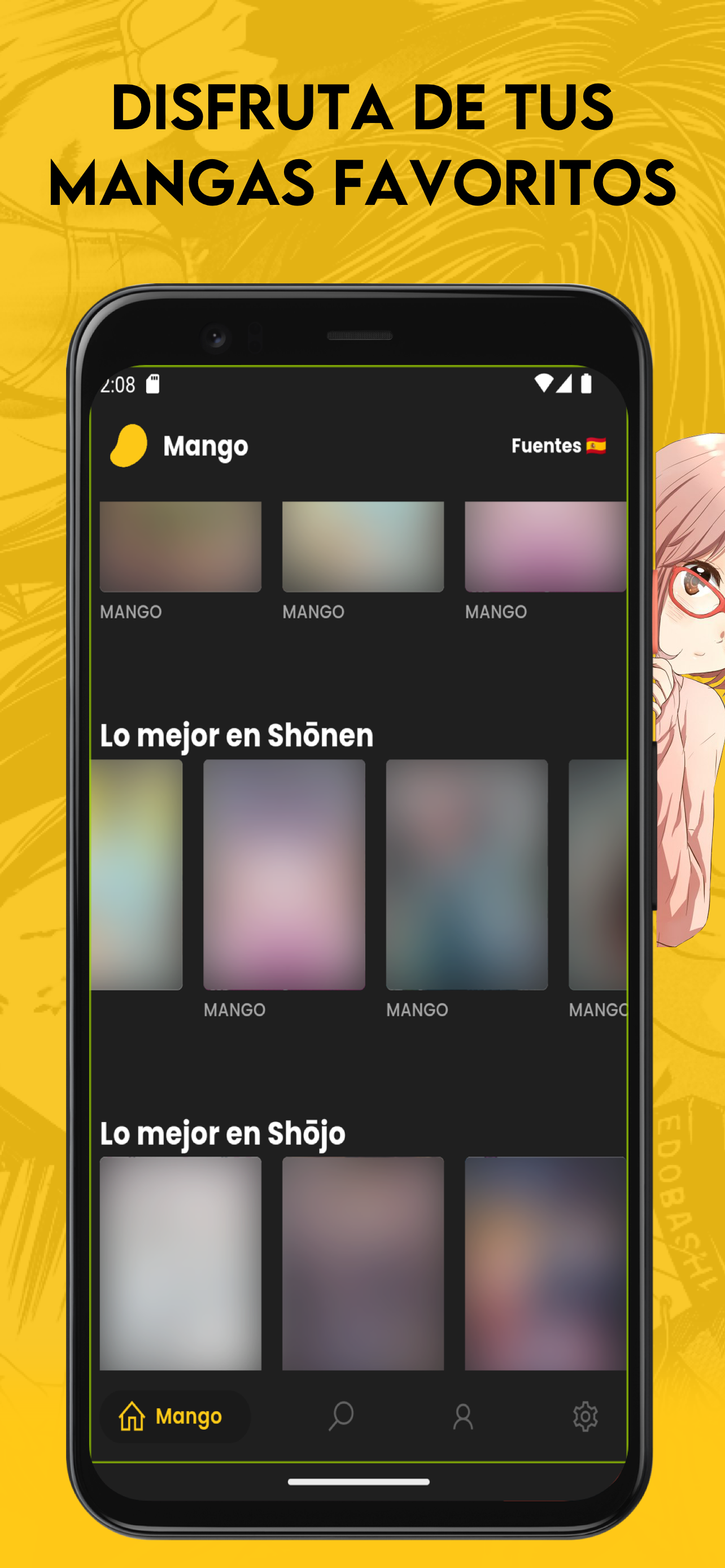 Mango: Lector de Manga Español APK screenshot