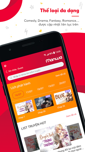 Manwa - Truyện tranh điện tử APK screenshot