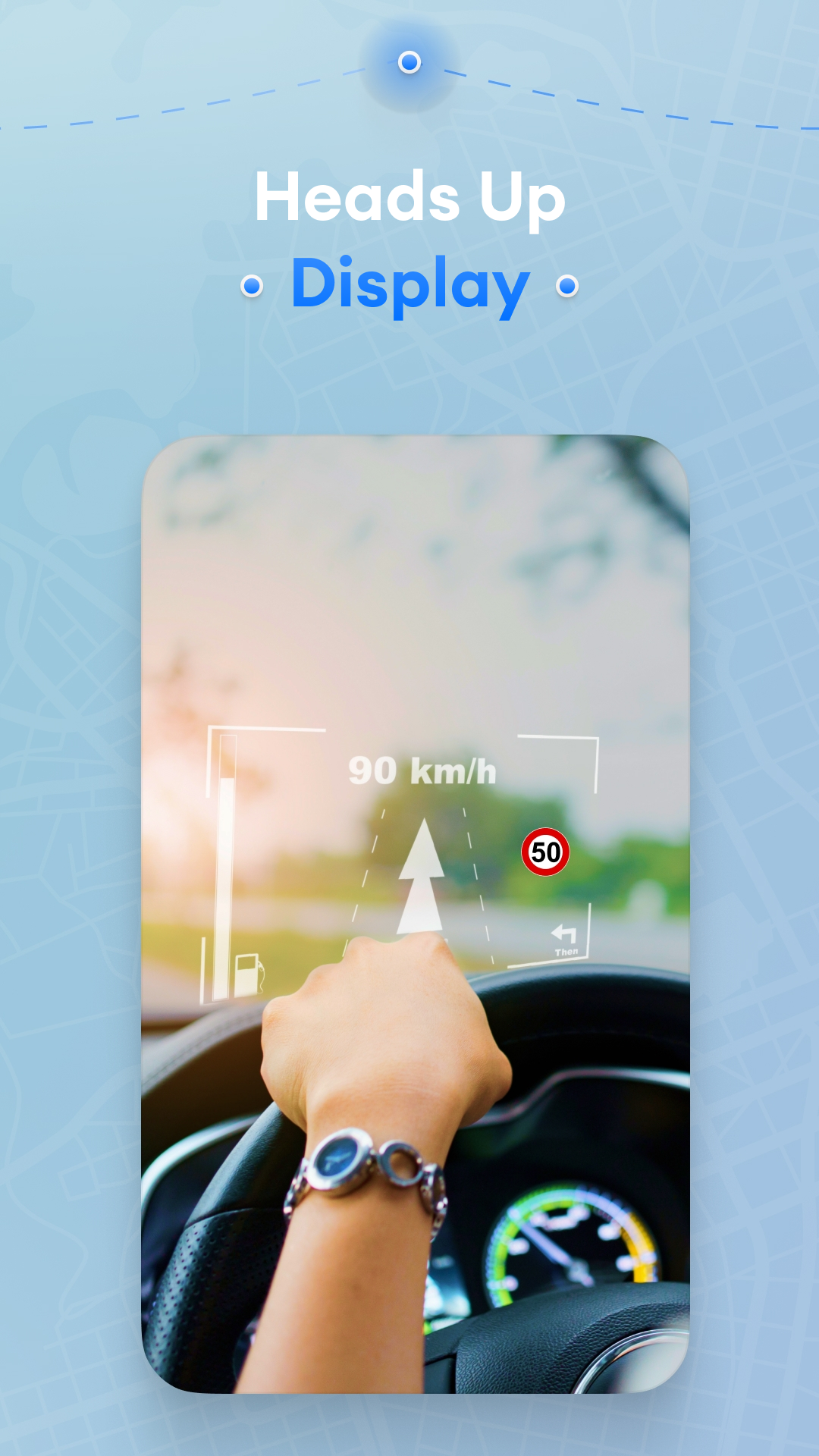 Map Drive - Radar, Speedometer APK screenshot